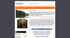 Desktop Screenshot of branesti.ro